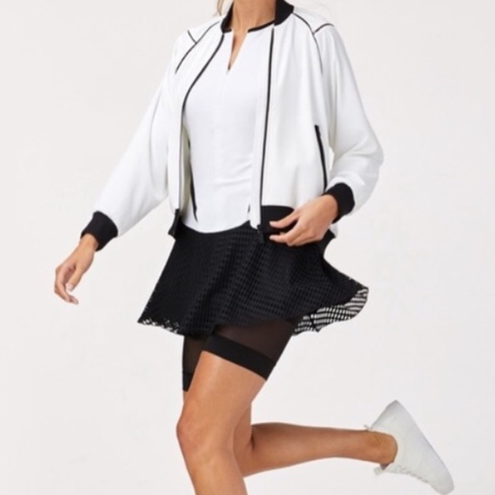 MICHI Love Zip Up Tennis Jacket Size Small